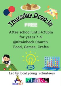 Thursday drop-in flyer