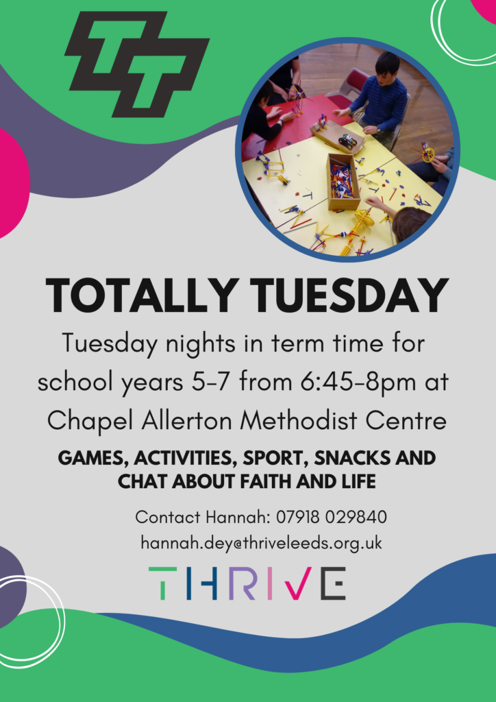 Totally Tuesday flyer